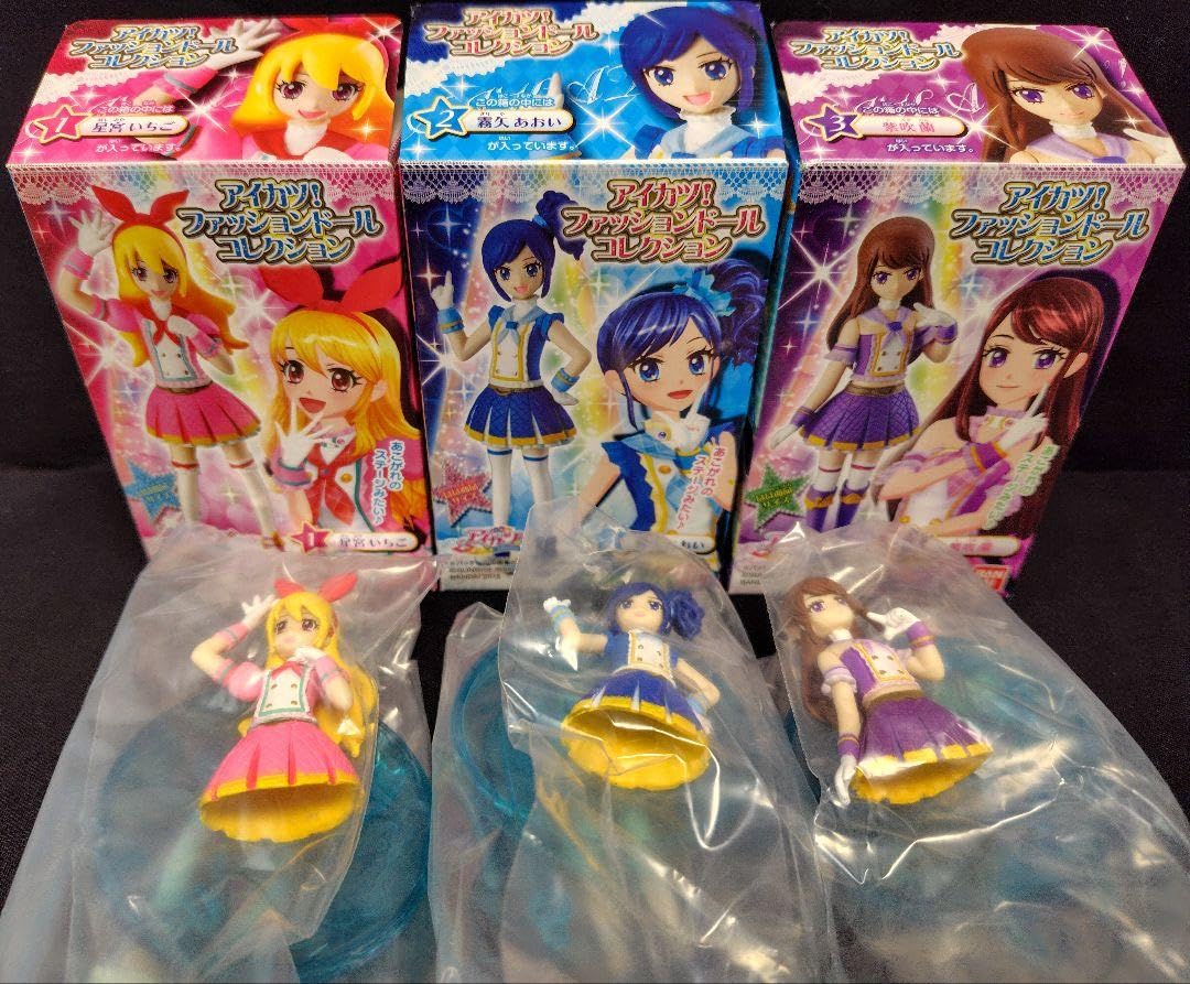 アイカツ！ フィギュア ３体セット Amazon.co.jp: アイカツ ファッションドールコレクション